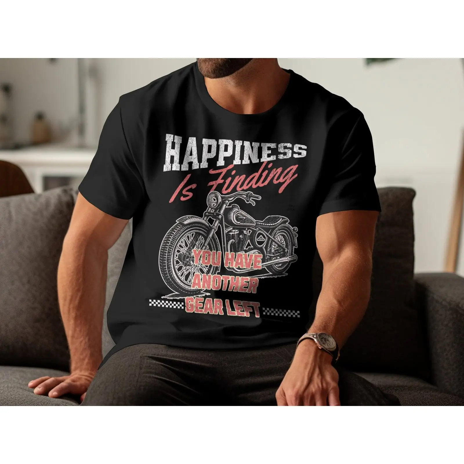 Motorcycle Gear Outfit - Koszulka z motywem motocyklowym, inspirowana motocyklistami,