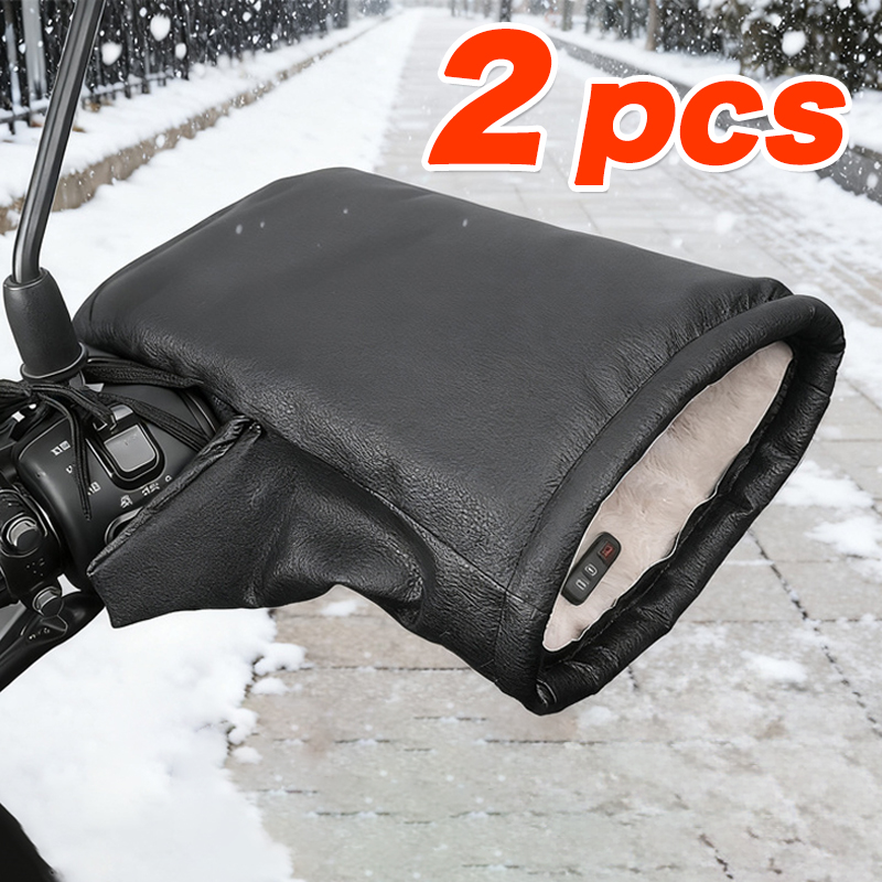 Motorcycle Gear Gloves - Ochraniacze na kierownicę motocykla, wiatroodporne zimowe