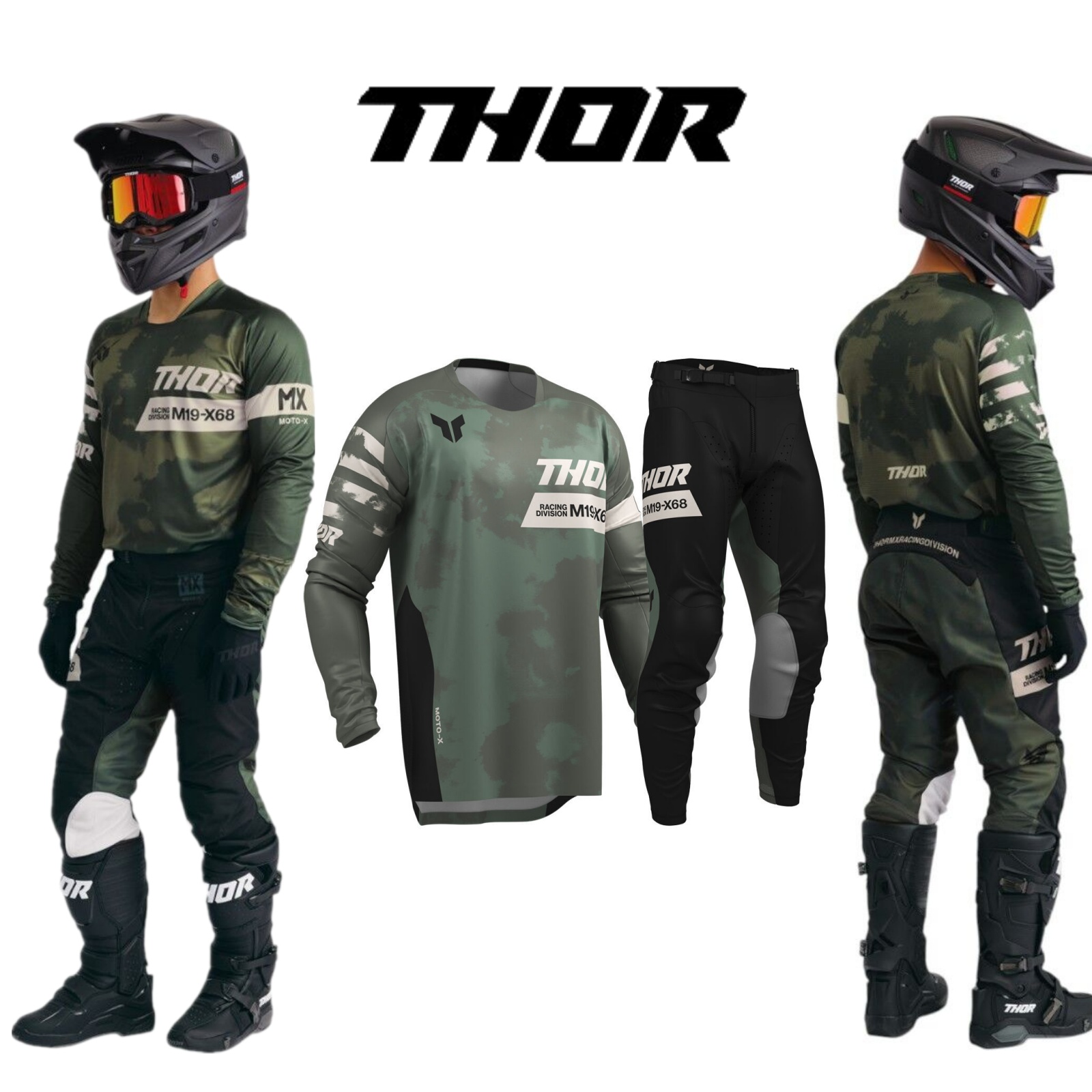 Zestaw Wyścigowy Motocrossowy  – Motorcycle Gear For Sale recenzja i cena