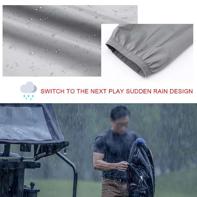 Golfowy płaszcz przeciwdeszczo – Motorcycle Gear Rain recenzja i cena