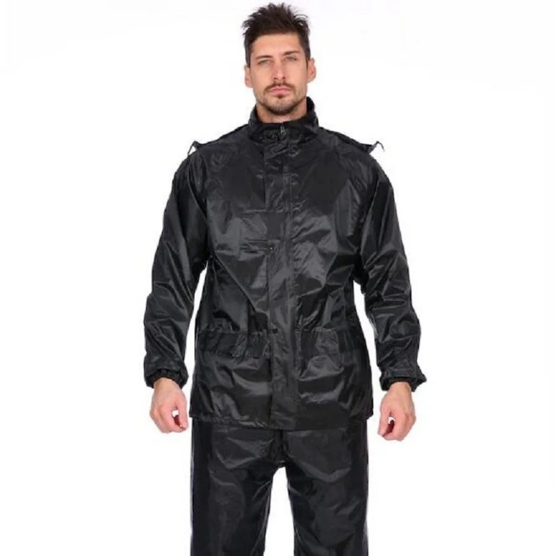 Czarny motocyklowy czarny płas – Motorcycle Gear Rain recenzja i cena