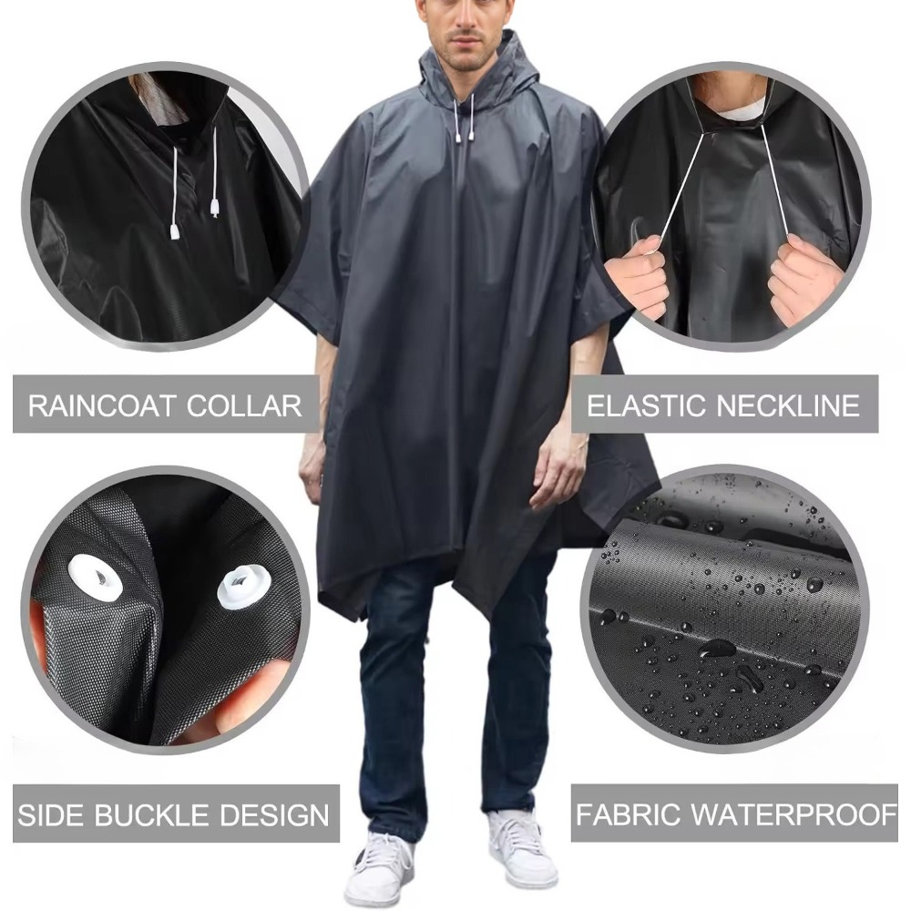 Wodoodporny płaszcz przeciwdes – Motorcycle Gear Rain recenzja i cena