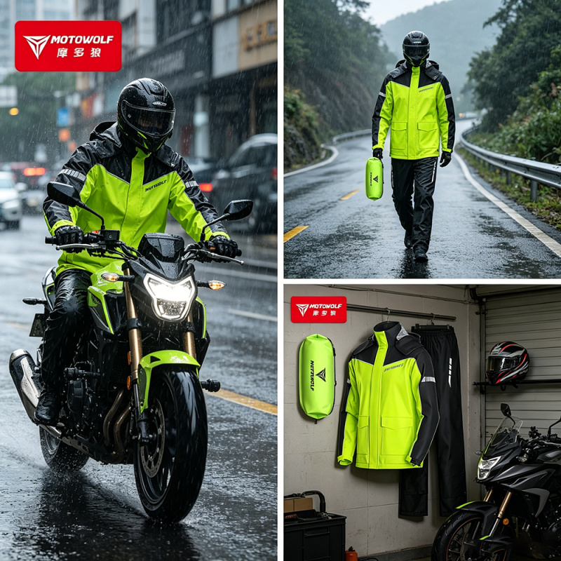 Akcesoria motocyklowe MOTOWOLF – Motorcycle Gear Rain recenzja i cena