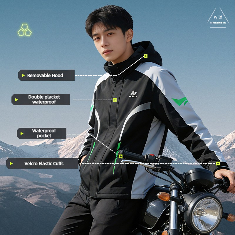 Męski kombinezon motocyklowy p – Motorcycle Gear Rain recenzja i cena